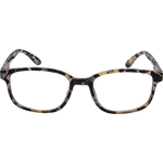 LF 4166 Black Square Rounded Reading Glasses
